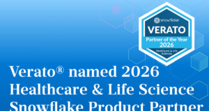 Verato named Snowflake 2026 Healthcare & Life Sciences Product Partner of the Year