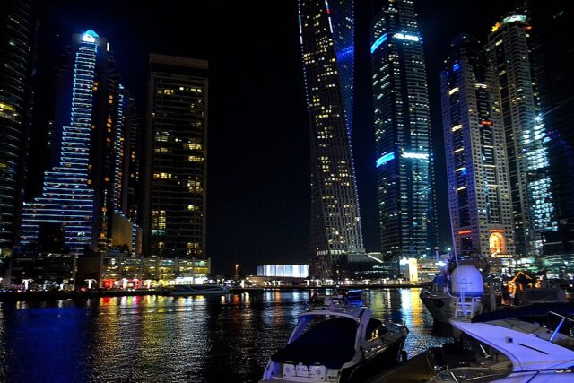Dubai Marina (Sobha real estate) Dubai Marina skyline