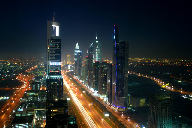 Dubai skyline Dubai skyline