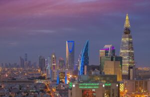 Gulf Union Appoints Abdulaziz Al Turki as chairman, Mohannad Al Fayez as vice chairman Riyadh skyline, representing the Saudi corporate and financial sector