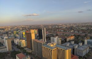 Stanbic Bank Kenya / Michael Mutiga Chief Executive Officer Nairobi skyline, Kenya, where Stanbic Bank Kenya is headquartered