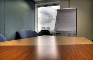 Tawuniya reappoints Abdulaziz Alnowaiser as Chairman for three-year term Corporate board meeting room, illustrating Tawuniya chairman reappointment