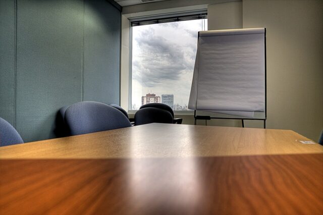 Corporate board meeting room, illustrating Tawuniya chairman reappointment