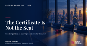 The Certificate Is Not the Seat