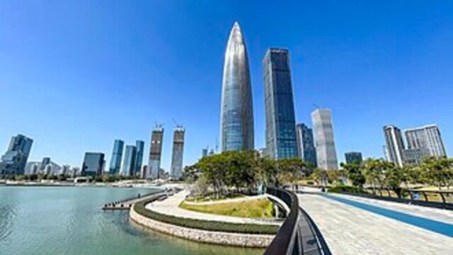 Shenzhen Bay skyline