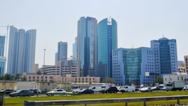Manama skyline, Bahrain