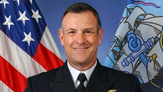 Craig Clapperton, USAA Vice Admiral Craig Clapperton, United States Navy retired, director of USAA