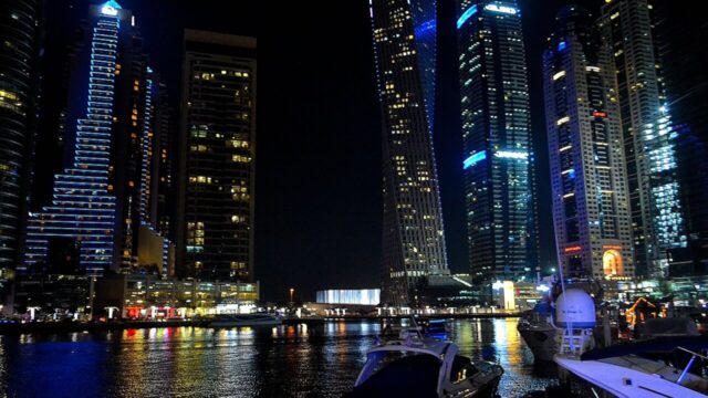 Dubai Marina skyline venue image for the event listing