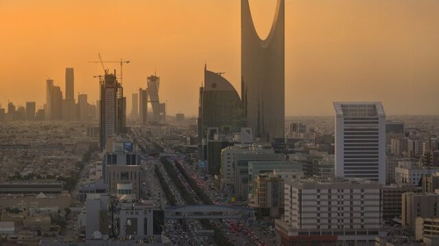 Riyadh skyline showing the King Abdullah Financial District and Kingdom Centre Riyadh skyline showing the King Abdullah Financial District and Kingdom Centre