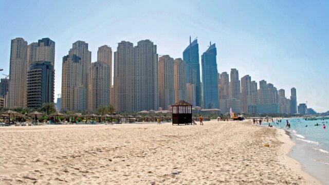 Jumeirah Beach and Dubai Marina Jumeirah Beach and Dubai Marina