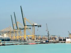 Global Logistics Forum 2026 Returns to Riyadh, 29 November to 1 December, with the UN Global Supply Chain Forum Container cranes at King Abdullah Port in Saudi Arabia