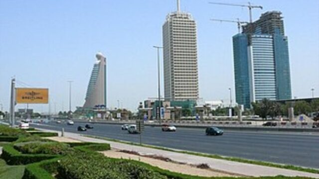 Dubai World Trade Centre and Sheikh Zayed Road, Dubai