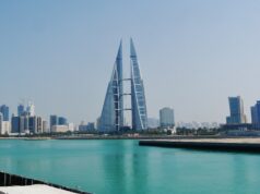 Jewellery Arabia 2026 set for Exhibition World Bahrain, 24 to 28 November, for its 34th edition Manama skyline