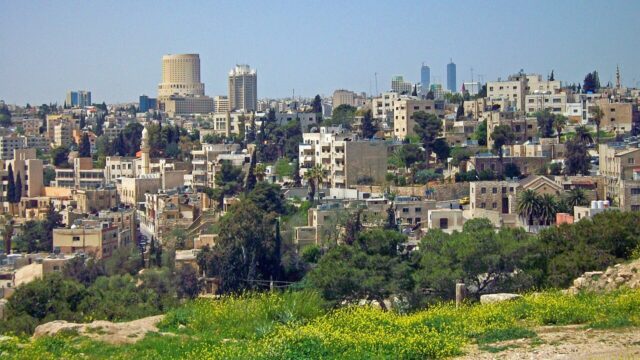 Amman cityscape seen from Citadel Hill