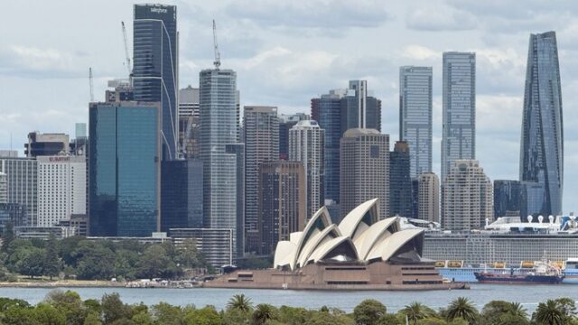 The Sydney central business district, where the Reserve Bank of Australia has its head office The Sydney central business district, where the Reserve Bank of Australia has its head office
