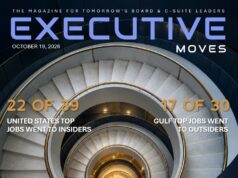 The Inside Track The Inside Track, Executive Moves cover, 19 October 2026