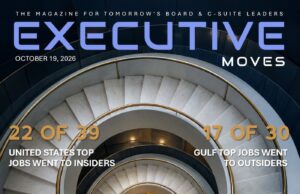 The Inside Track The Inside Track, Executive Moves cover, 19 October 2026