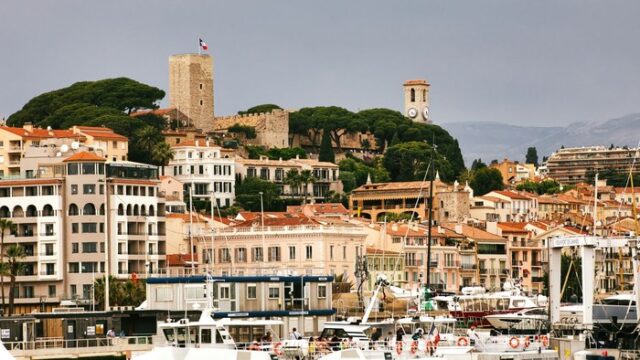 Cannes old port