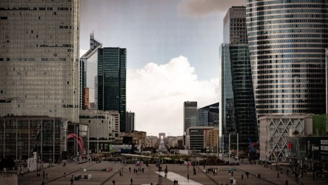 La Defense business district Paris