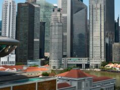 Malaysian and Thai central banks join Singapore led initiative on cross border digital money settlement The Singapore central business district above the Singapore River