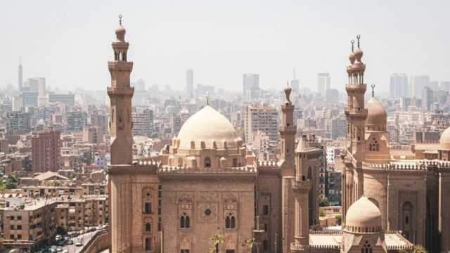 Daylight view over central Cairo, the city hosting Denimsandjeans Egypt 2027