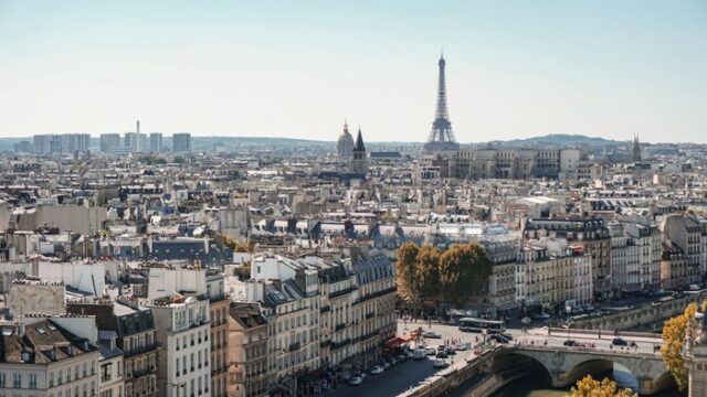 Paris cityscape, host city of the Invest in African Energy Forum