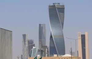 Saudi Arabia Projects a 190 Billion Riyal Deficit for 2027 After a 3.6 Per Cent Contraction Riyadh financial district towers, Saudi Arabia