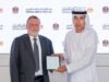 UAE and Egypt Renew Five Billion Dirham Currency Swap for a Further Five Years Khaled Balama of the Central Bank of the UAE and Hassan Abdalla of the Central Bank of Egypt sign the renewed currency swap