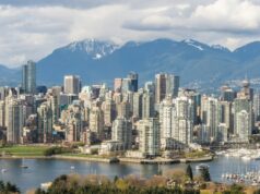 Web Summit Vancouver Returns to the Vancouver Convention Centre in May The Vancouver skyline and the North Shore mountains